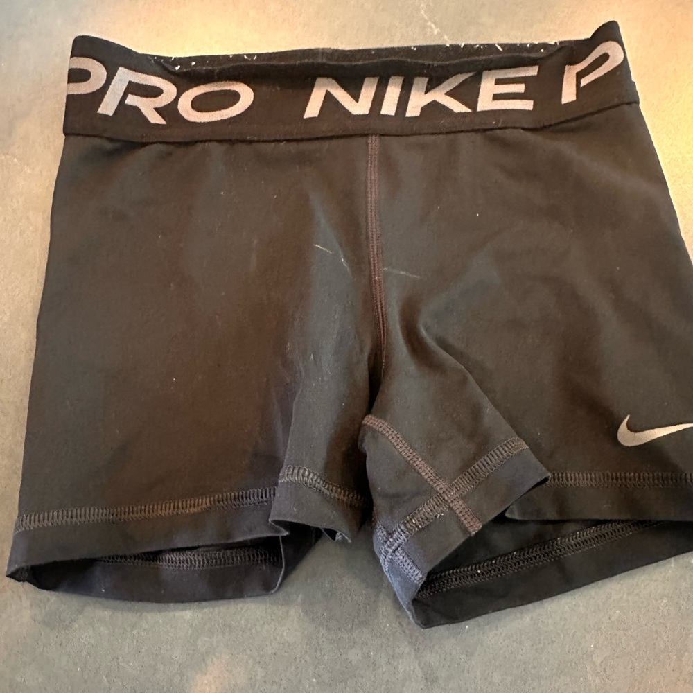 Nike Black Bike Shorts with Compression Fit